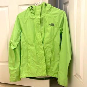 The North Face rain jacket